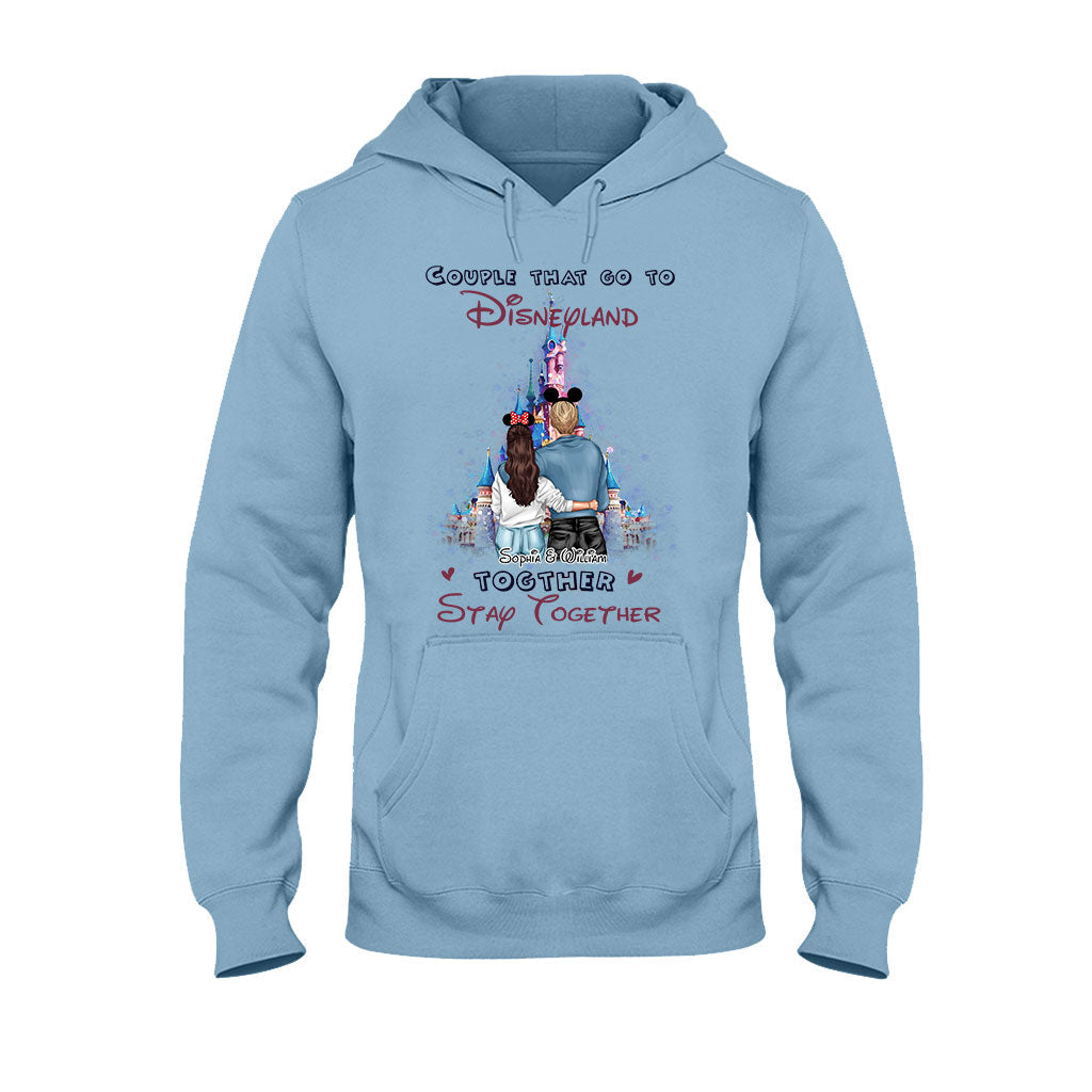 Personalized Disneyland Couple T-shirt & Hoodie Gift for Couples T-shirt & Hoodie GradoCreations