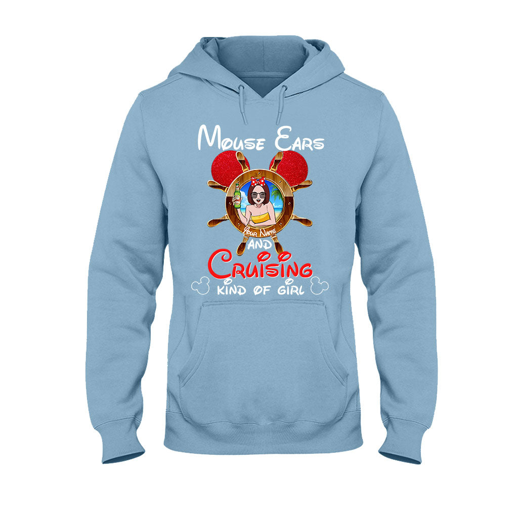 Personalized Mouse Ears Cruising T-shirt & Hoodie Gift for Her T-shirt & Hoodie GradoCreations