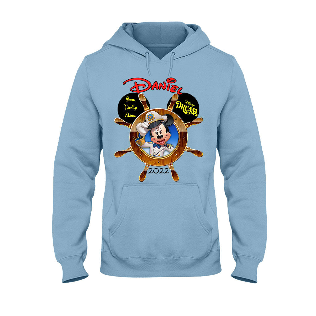 Personalized Mickey Mouse Ears Cruise T-shirt & Hoodie Gift for Family T-shirt & Hoodie GradoCreations