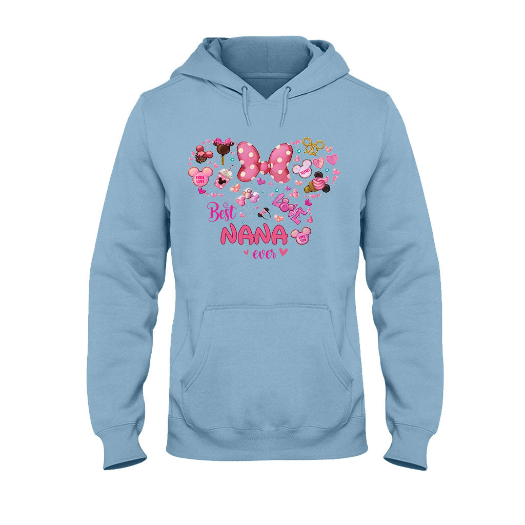 Personalized Best Nana Ever T-shirt & Hoodie Gift for Grandma T-shirt & Hoodie GradoCreations
