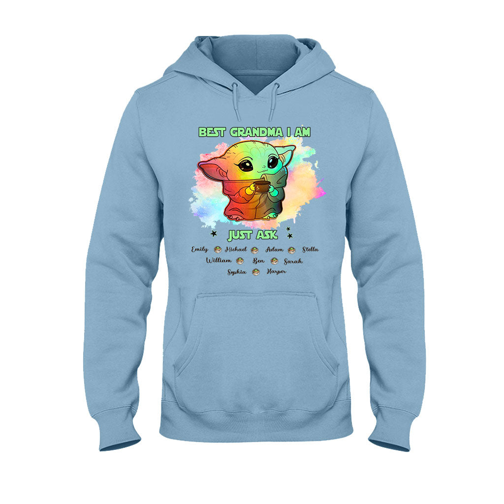 Personalized Best Grandma T-shirt & Hoodie with Custom Names Gift T-shirt & Hoodie GradoCreations