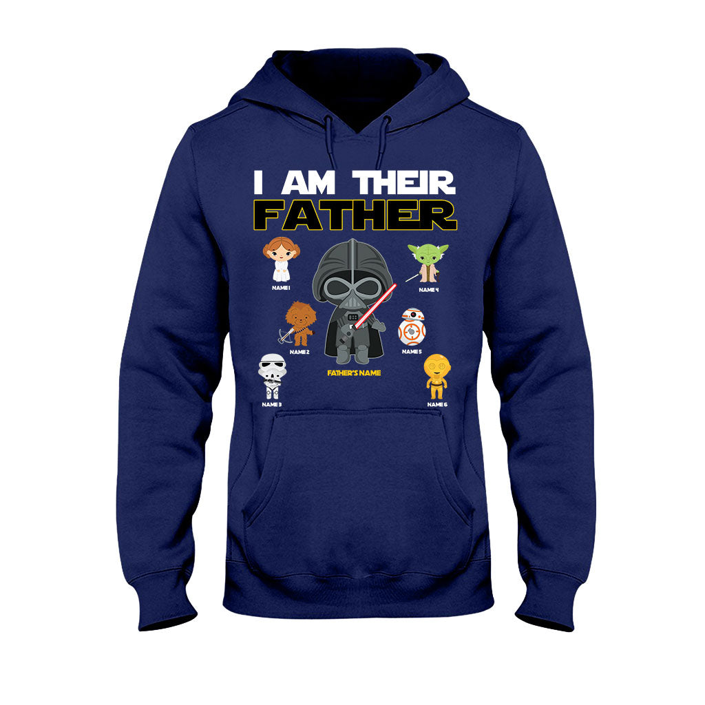 Personalized I Am Their Father T-Shirt & Hoodie Gift for Dad, Custom Name, Father's Day T-shirt & Hoodie GradoCreations