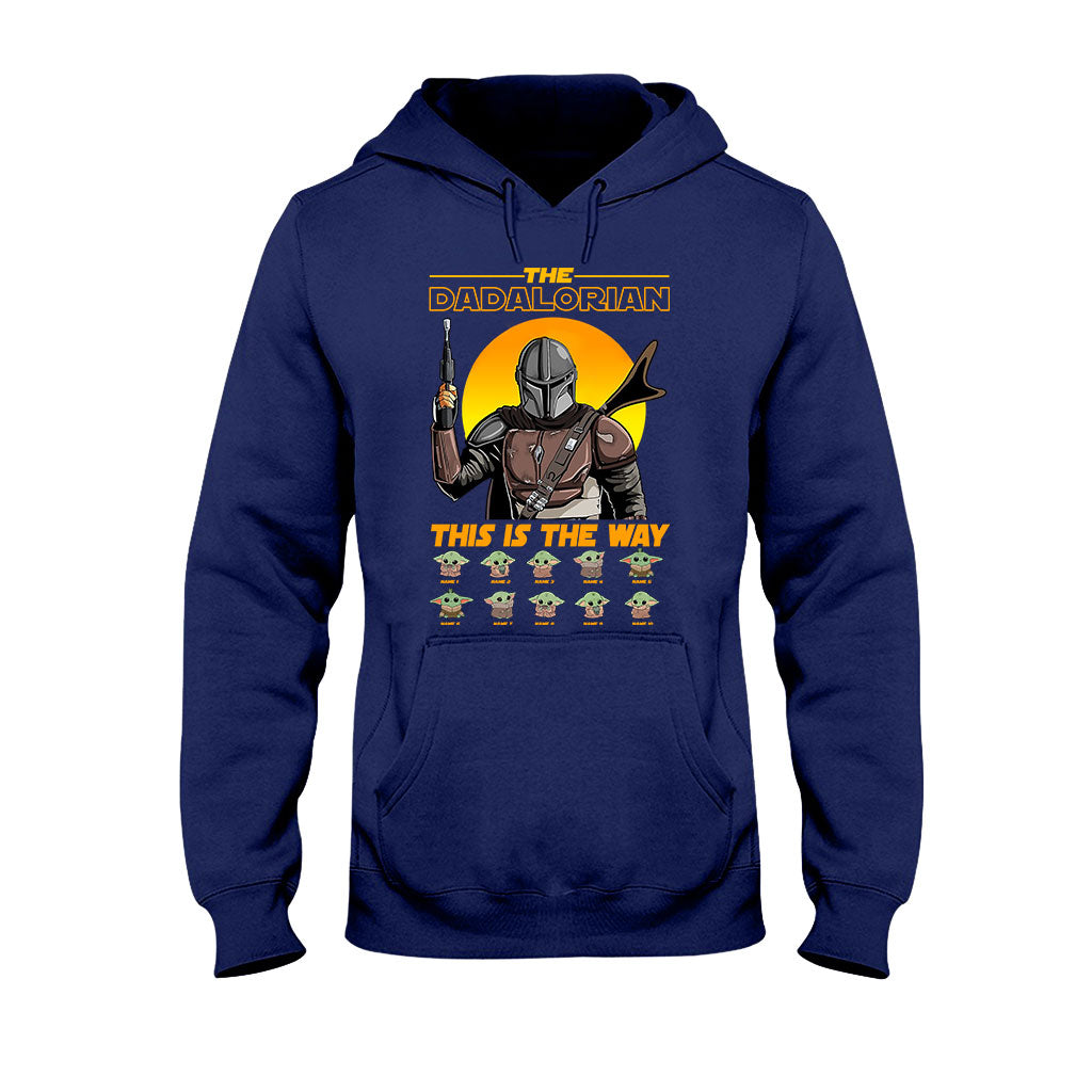 Personalized Dadalorian T-shirt & Hoodie Gift for Dad T-shirt & Hoodie GradoCreations