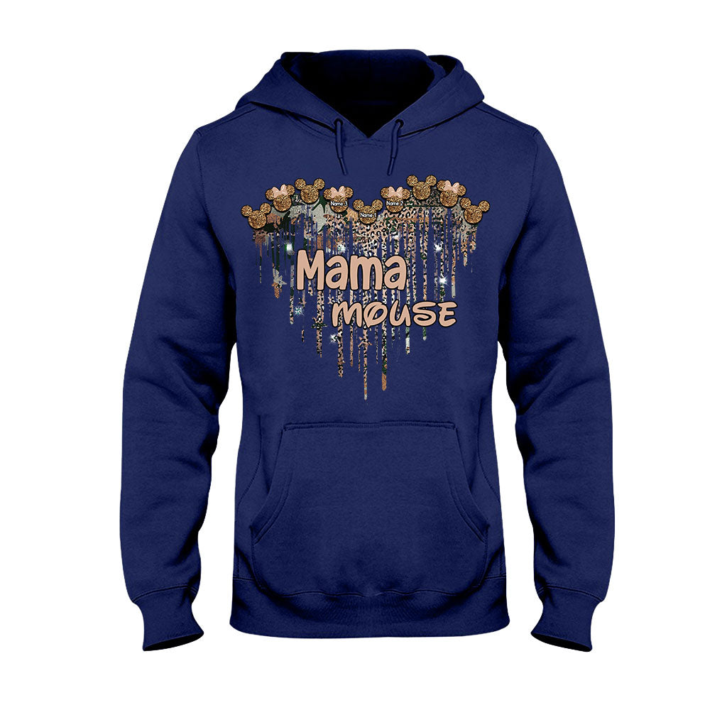 Personalized Mama Mouse T-Shirt & Hoodie Gift for Mom T-shirt & Hoodie GradoCreations