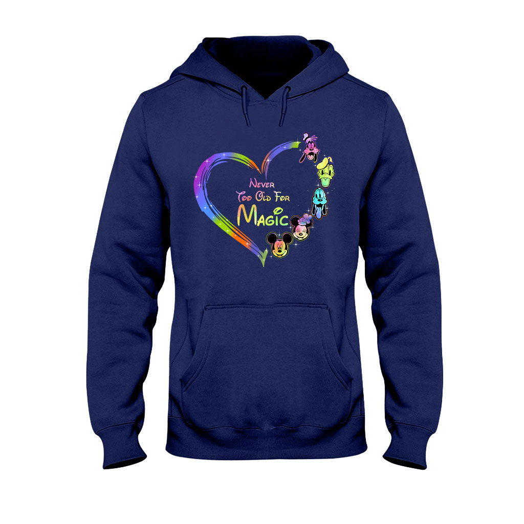 Personalized Never Too Old For Magic T-shirt & Hoodie Gift for All Ages T-shirt & Hoodie GradoCreations