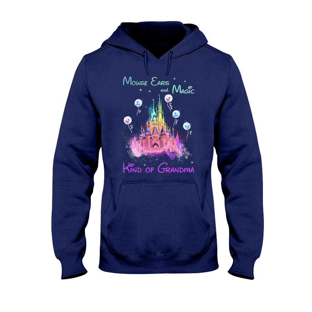 Personalized Mouse Ears T-Shirt for Grandma | Custom Magic Gift T-shirt & Hoodie GradoCreations