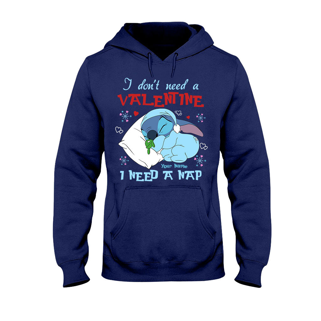 Personalized Valentine Ohana T-shirt & Hoodie Gift for Partner T-shirt & Hoodie GradoCreations
