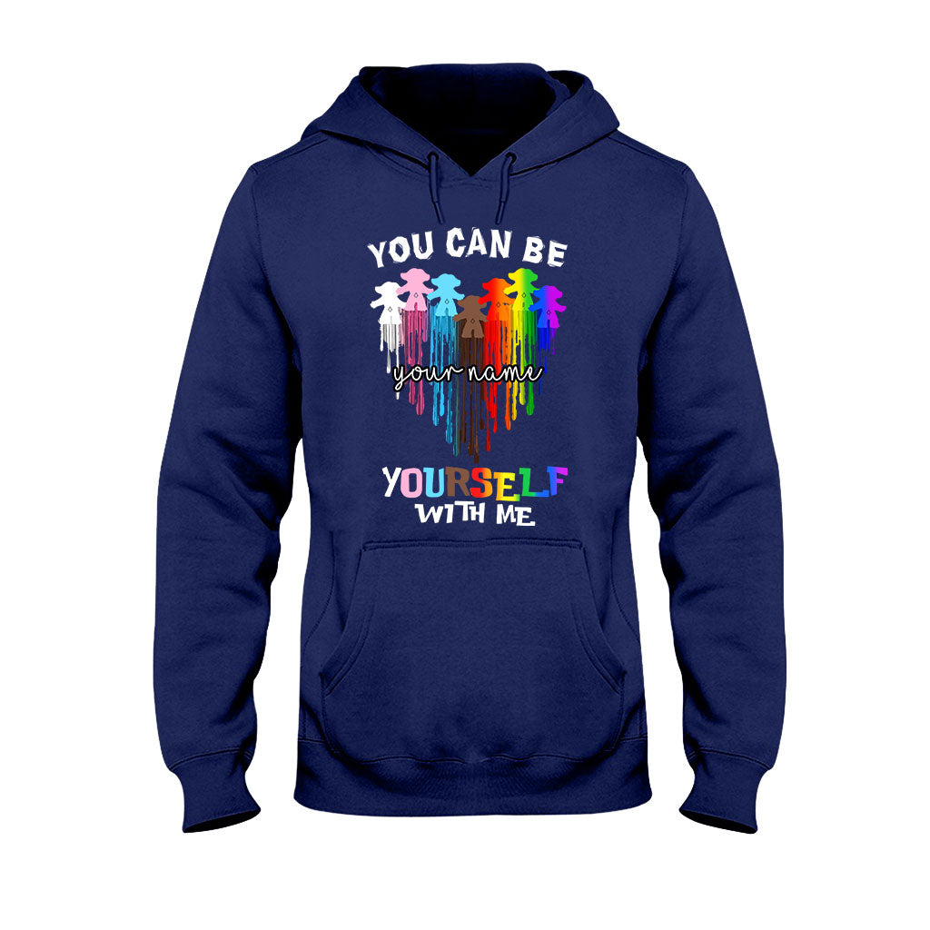 Personalized LGBT Support T-Shirt & Hoodie Custom Name Gift T-shirt & Hoodie GradoCreations