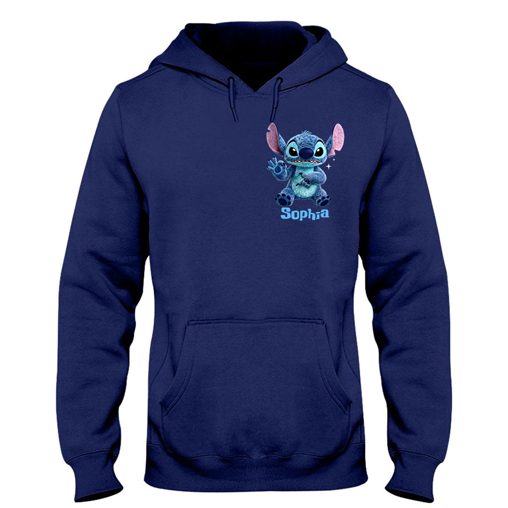 Personalized Cute Alien T-shirt & Hoodie for Kids - Ohana Gift T-shirt & Hoodie GradoCreations