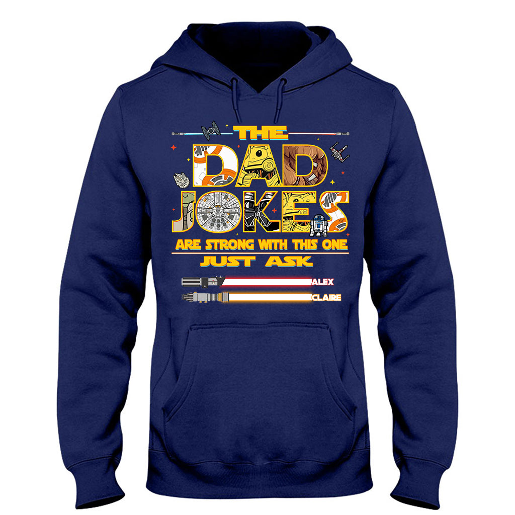 Personalized Dad Jokes T-Shirt and Hoodie Gift for Dad T-shirt & Hoodie GradoCreations
