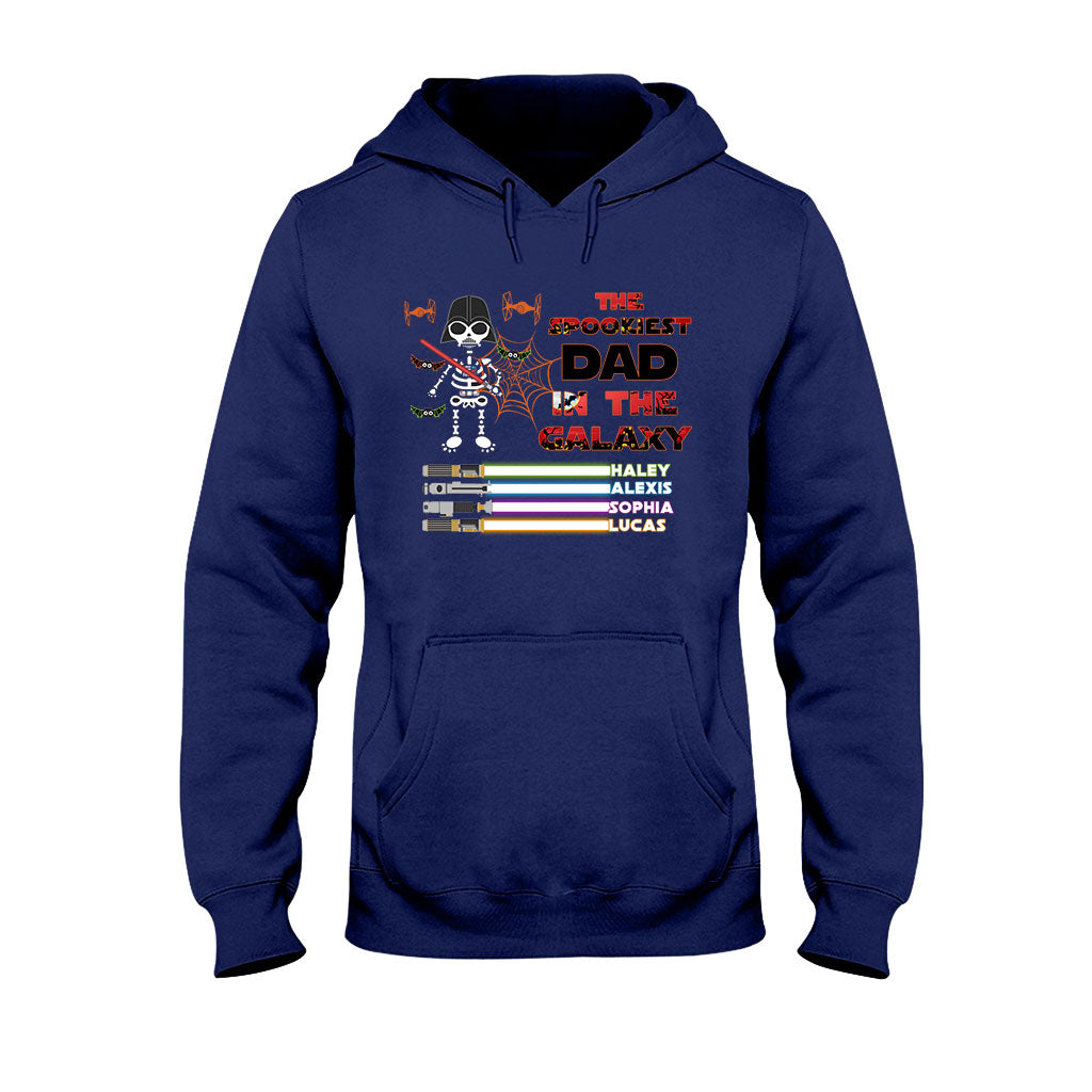 Personalized Halloween T-Shirt & Hoodie for Dad | Spookiest Gift Idea T-shirt & Hoodie GradoCreations