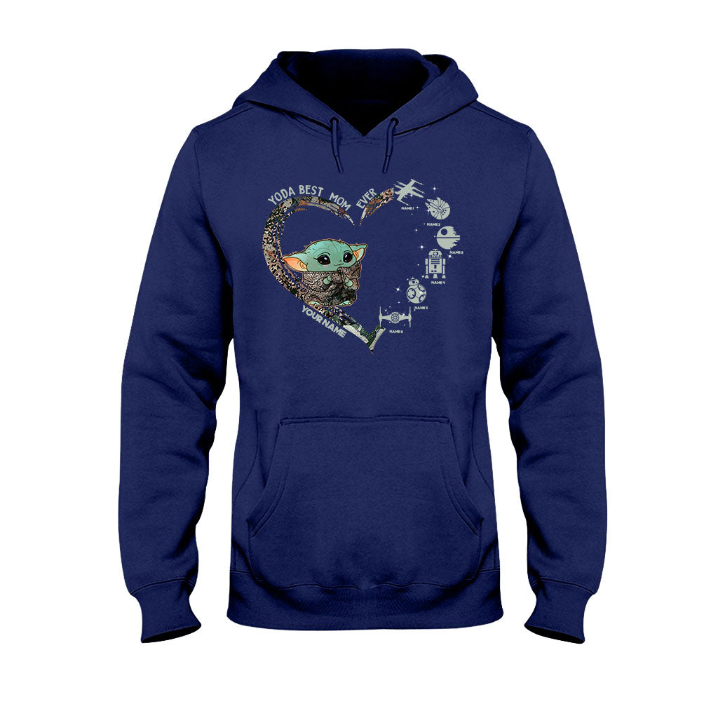 Personalized Yoda Best Mom Ever T-shirt & Hoodie Gift T-shirt & Hoodie GradoCreations