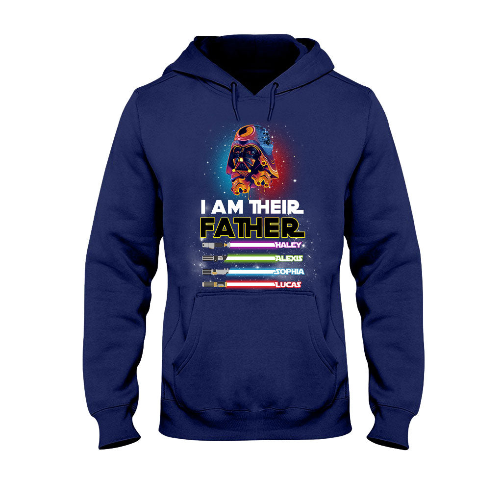 Personalized I Am Their Father T-shirt & Hoodie Gift for Dad T-shirt & Hoodie GradoCreations