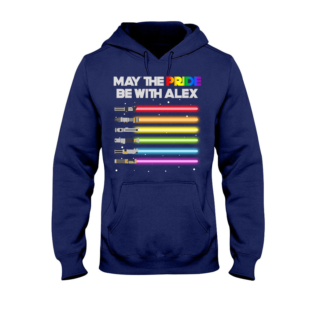 Personalized LGBT Pride T-shirt & Hoodie with Custom Name T-shirt & Hoodie GradoCreations