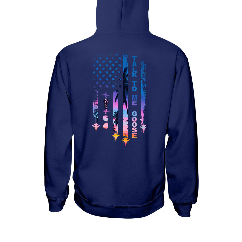 Personalized Independence Day Top Gun T-shirt and Hoodie Gift T-shirt & Hoodie GradoCreations