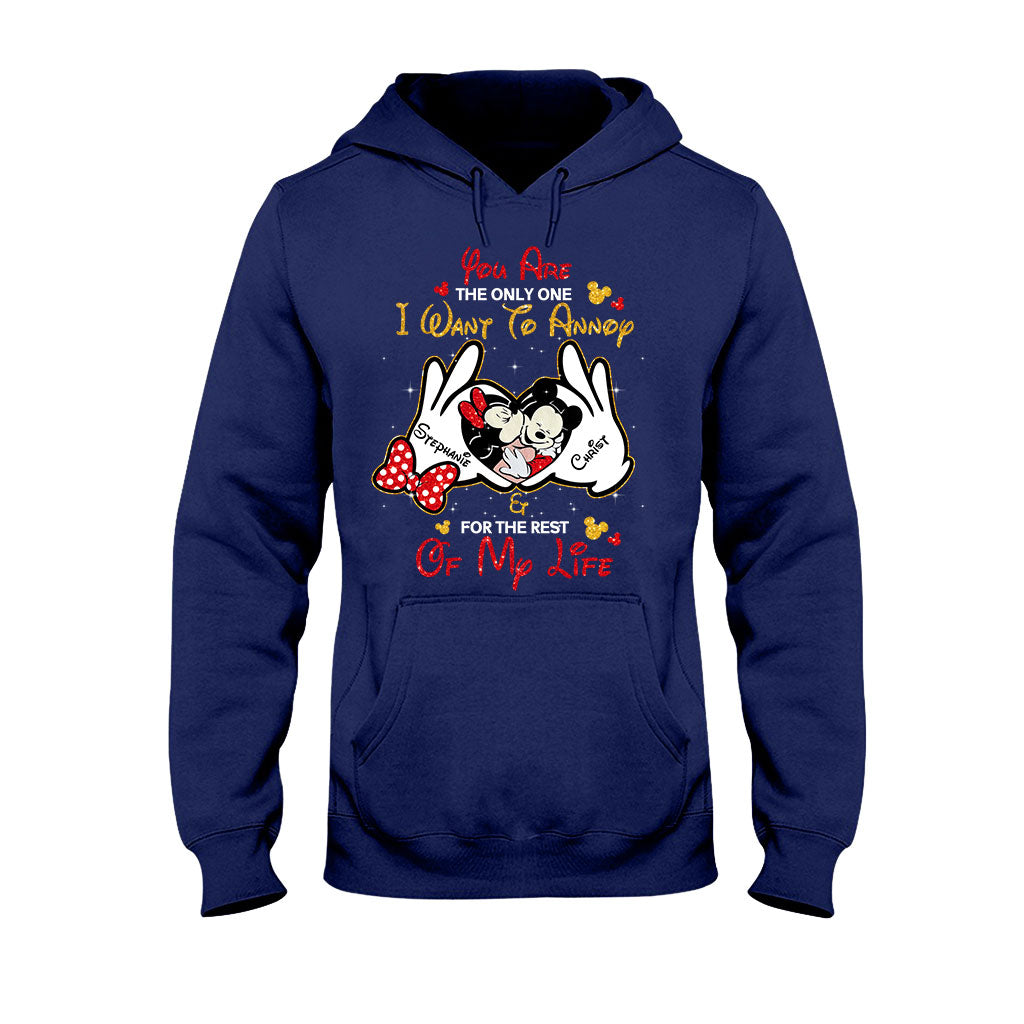 Personalized Couple T-shirt & Hoodie Custom Name Gift T-shirt & Hoodie GradoCreations