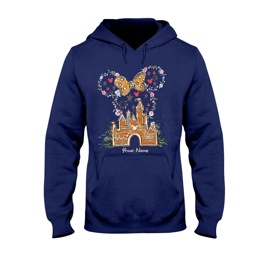 Personalized Merry Christmas Mouse T-shirt & Hoodie Custom Name Gift T-shirt & Hoodie GradoCreations