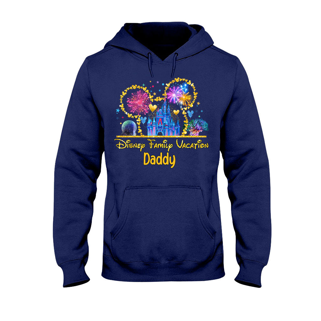 Personalized Disney Family Vacation T-shirt & Hoodie for Dad T-shirt & Hoodie GradoCreations