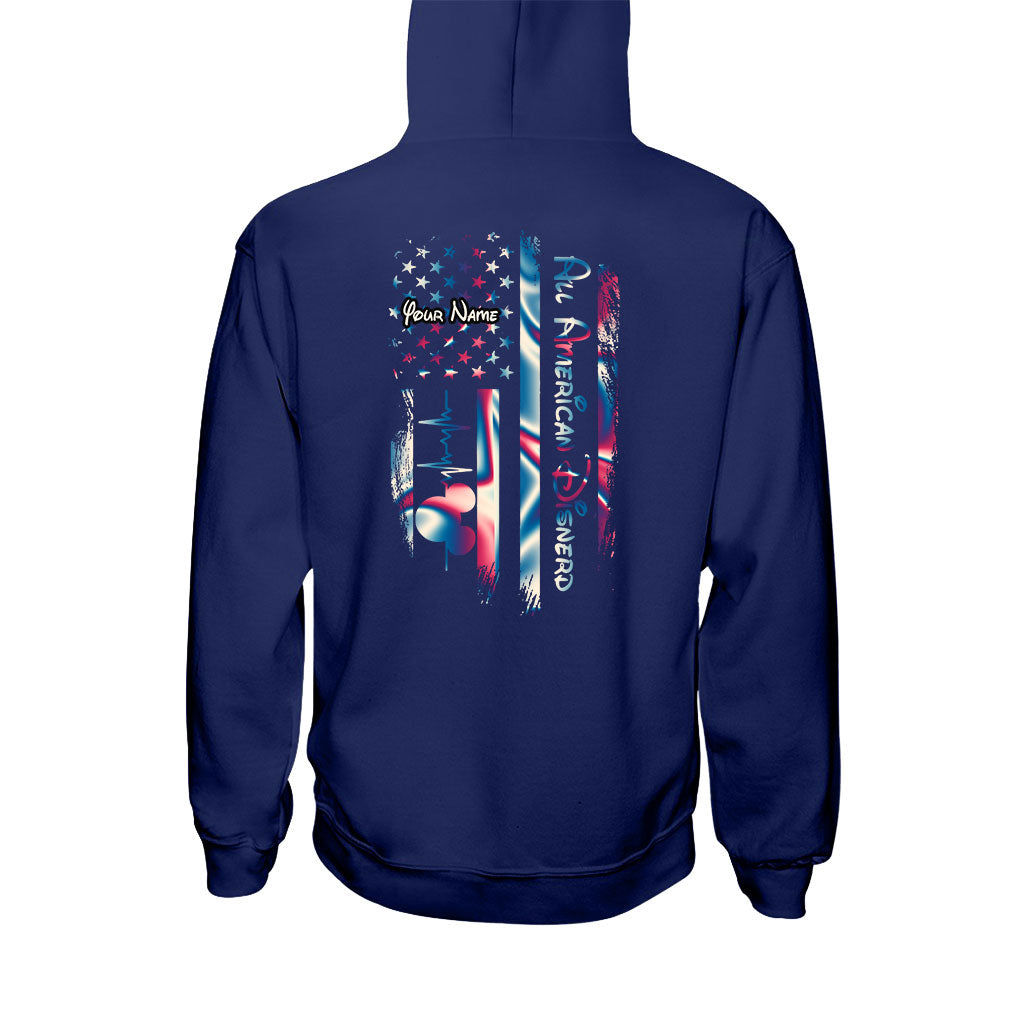 Personalized Independence Day T-Shirt & Hoodie with Name Customization T-shirt & Hoodie GradoCreations