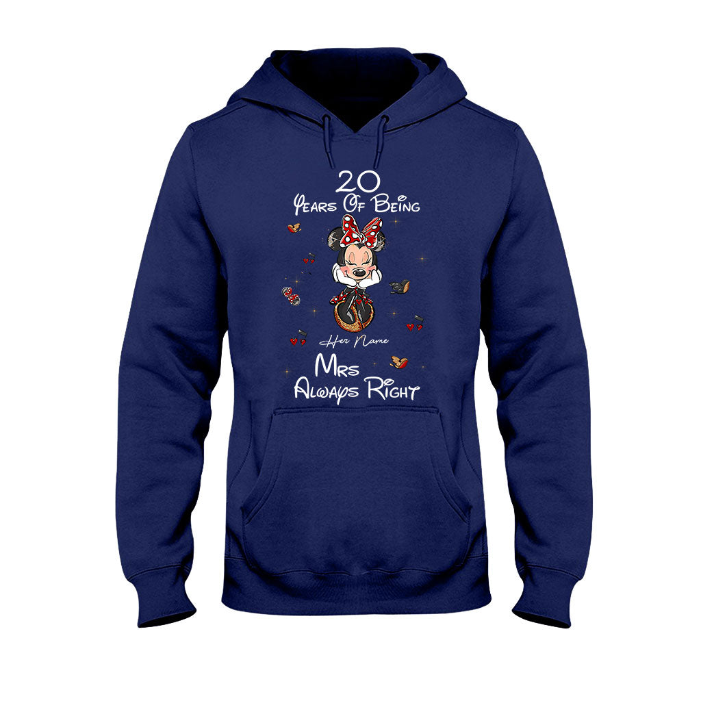 Personalized Couple T-shirt & Hoodie Custom Name Gift Idea T-shirt & Hoodie GradoCreations