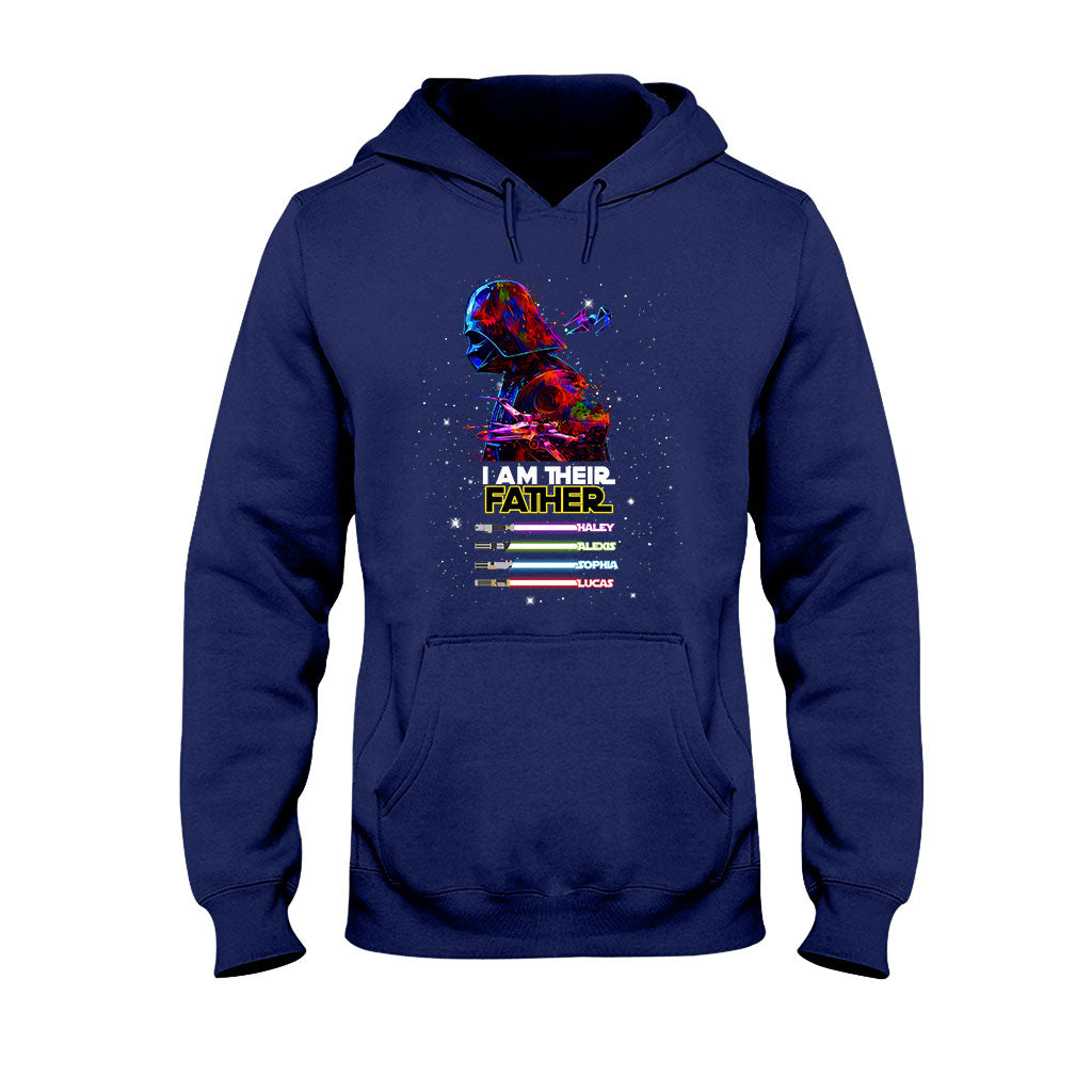 Personalized I Am Their Father T-shirt & Hoodie Gift for Dad T-shirt & Hoodie GradoCreations