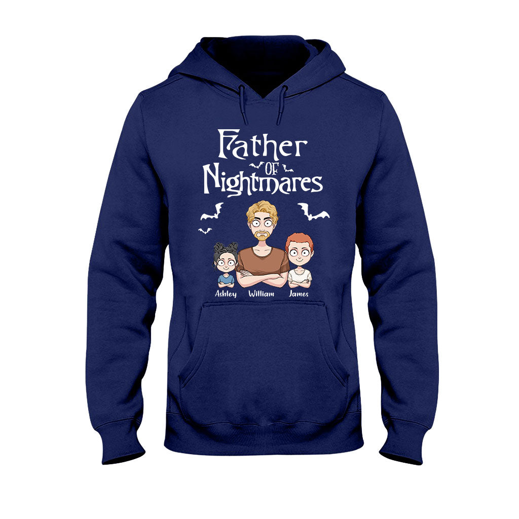Personalized Father Of Nightmares T-Shirt & Hoodie for Dad T-shirt & Hoodie GradoCreations