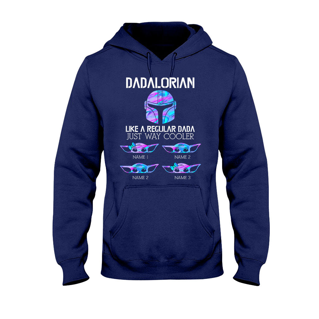 Personalized Dadalorian T-shirt & Hoodie Gift for Dad T-shirt & Hoodie GradoCreations