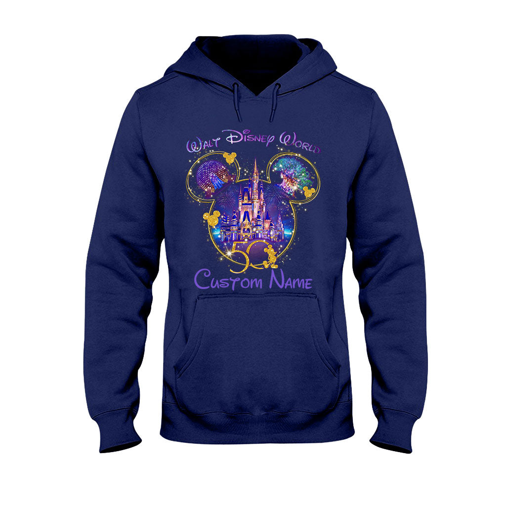 Personalized Christmas Mouse T-shirt & Hoodie Custom Name Gift T-shirt & Hoodie GradoCreations