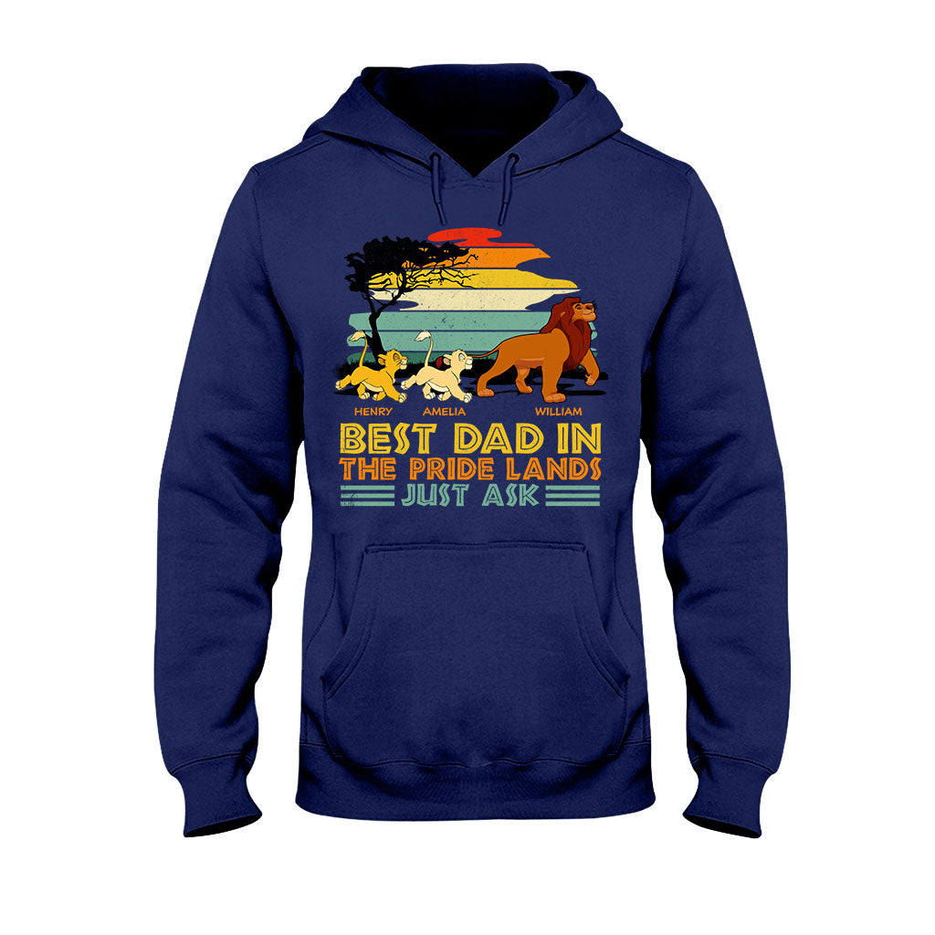 Personalized Best Dad T-Shirt & Hoodie for Father's Day Gift T-shirt & Hoodie GradoCreations