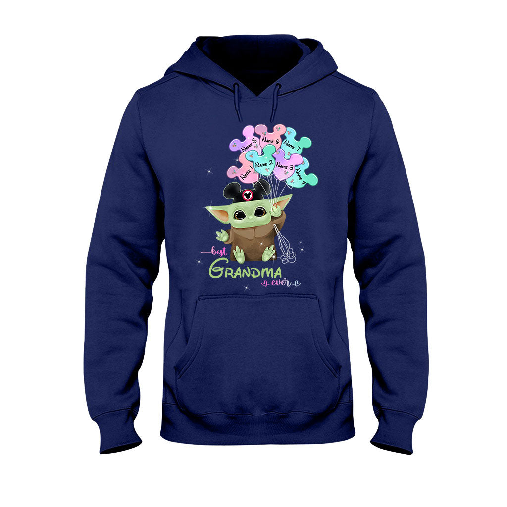 Personalized Best Grandma Ever T-shirt & Hoodie Gift for Mother's Day T-shirt & Hoodie GradoCreations
