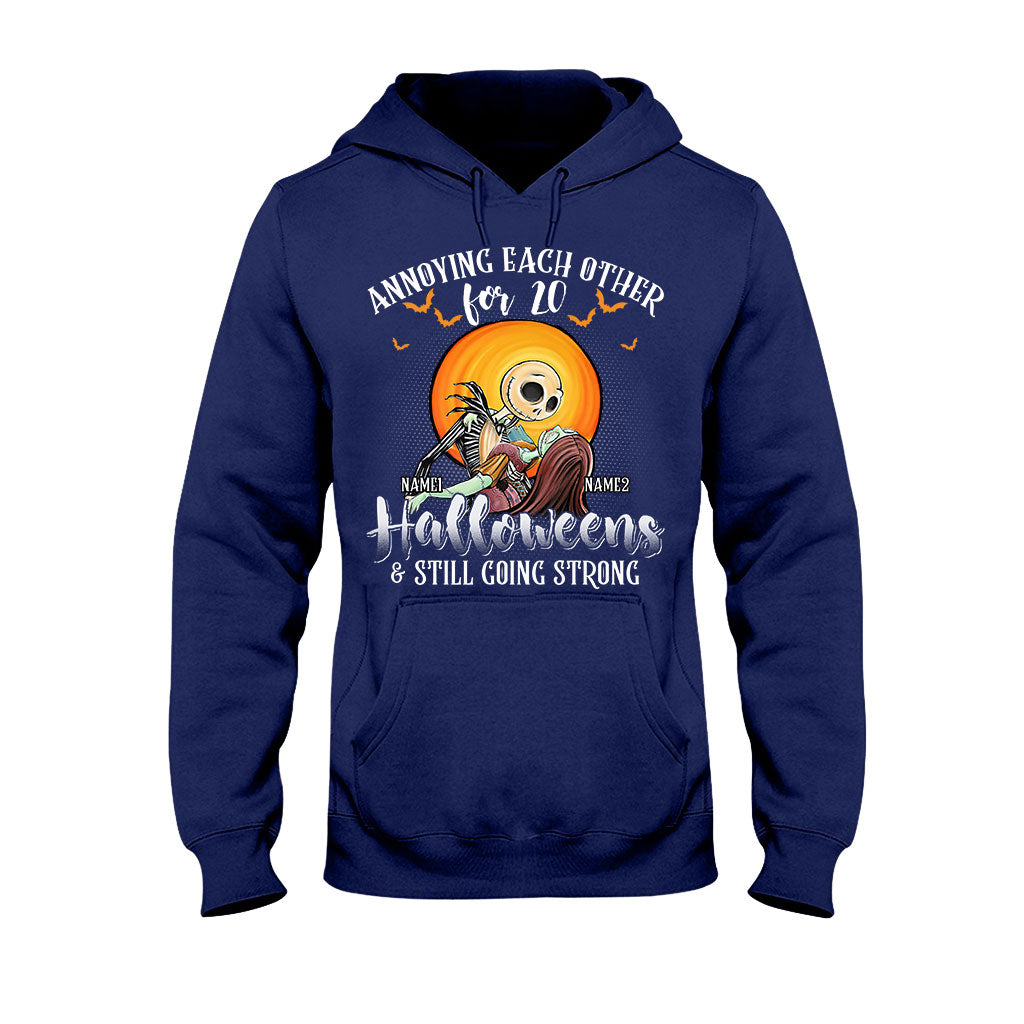 Personalized Halloween T-shirt & Hoodie Custom Names Gift T-shirt & Hoodie GradoCreations