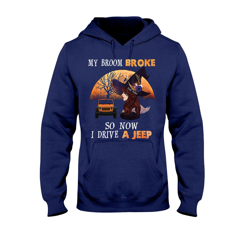 Personalized Halloween T-Shirt & Hoodie Custom Name for Jeep Lovers T-shirt & Hoodie GradoCreations