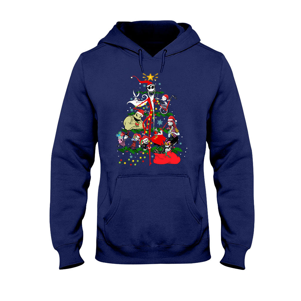 Personalized Nightmare Christmas Tree T-shirt & Hoodie Gift T-shirt & Hoodie GradoCreations