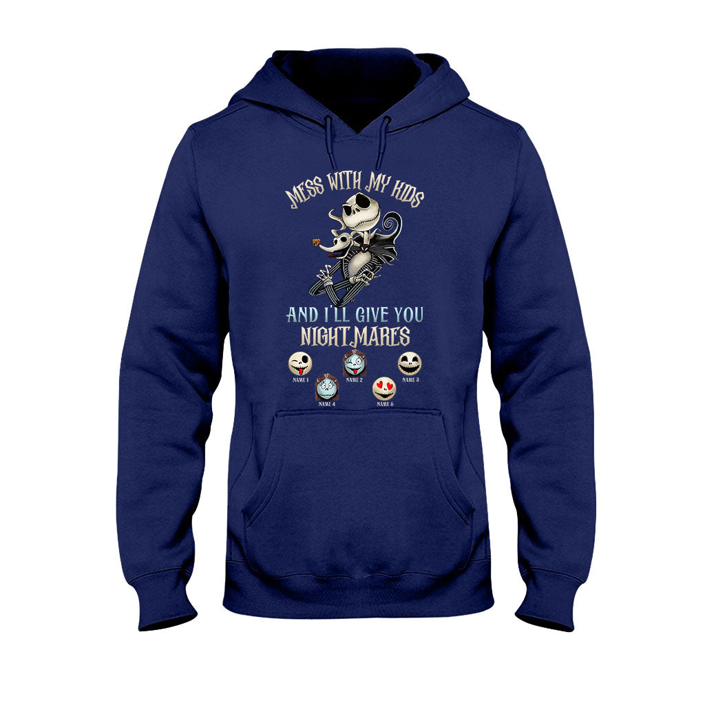 Personalized Nightmare T-shirt and Hoodie Gift for Dad | Halloween & Father's Day T-shirt & Hoodie GradoCreations