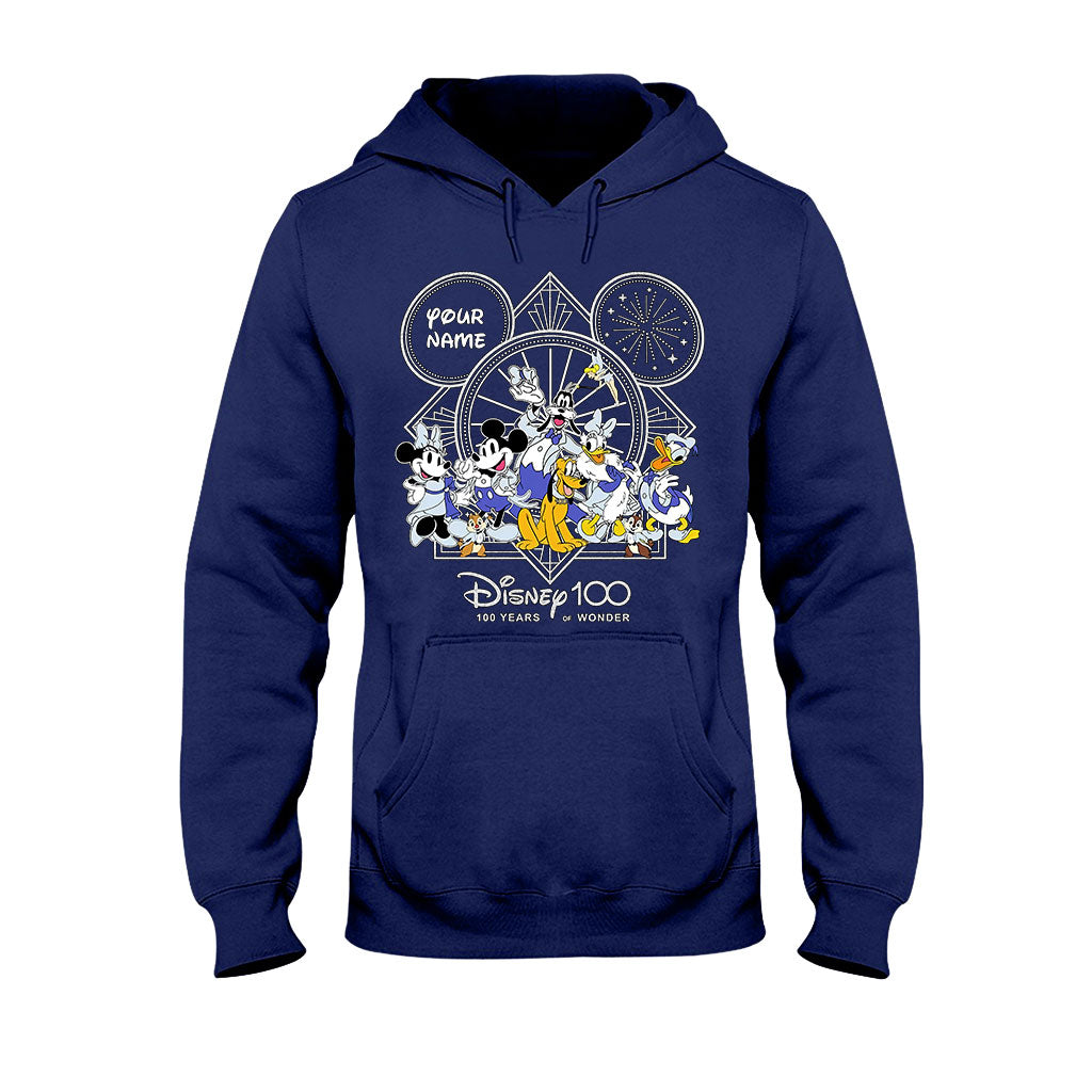 Personalized Disney 100 Years T-shirt & Hoodie with Custom Name for Birthday & Christmas T-shirt & Hoodie GradoCreations