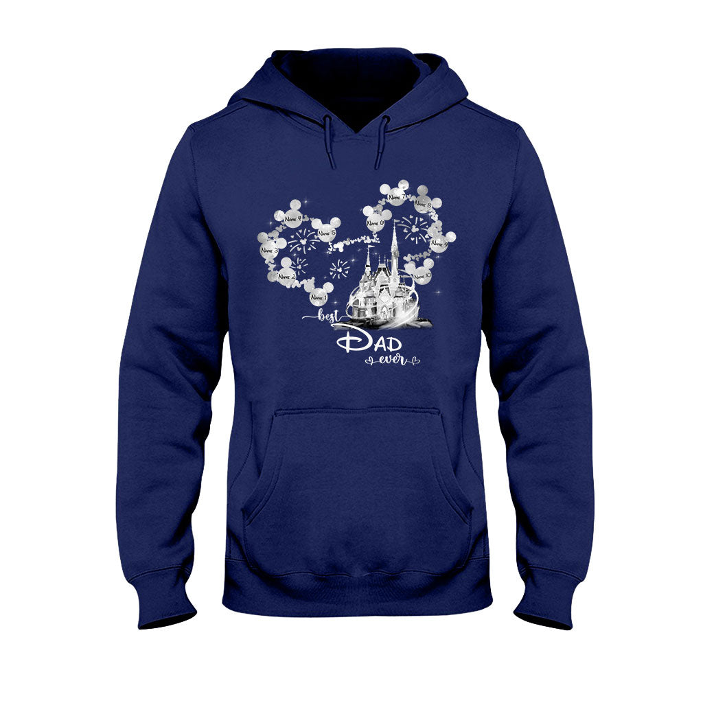 Personalized Best Dad Ever T-Shirt & Hoodie Gift for Father's Day T-shirt & Hoodie GradoCreations