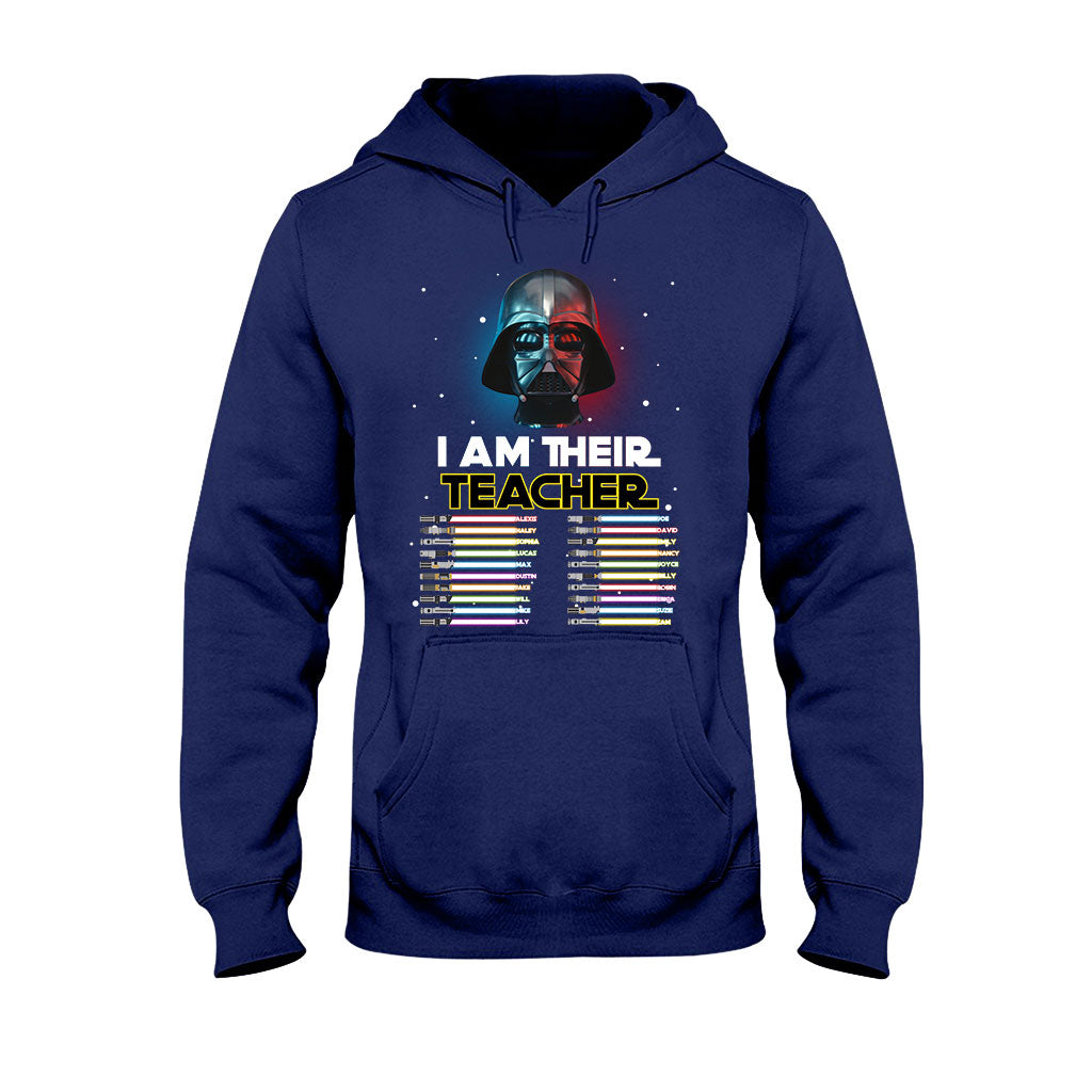 Personalized Teacher T-Shirt Custom Names Star Wars Gift T-shirt & Hoodie GradoCreations