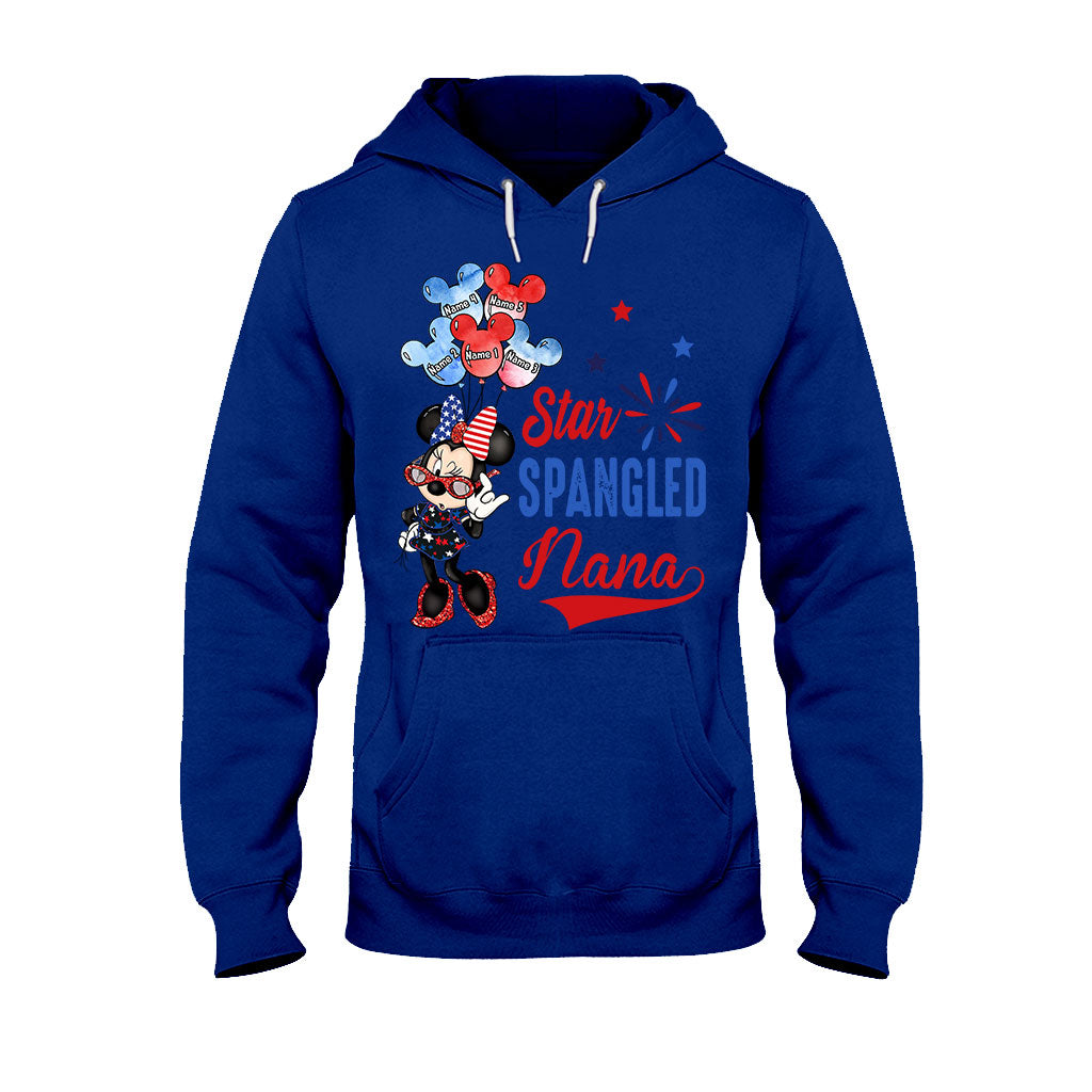 Personalized Independence Day Grandma T-shirt and Hoodie Gift T-shirt & Hoodie GradoCreations