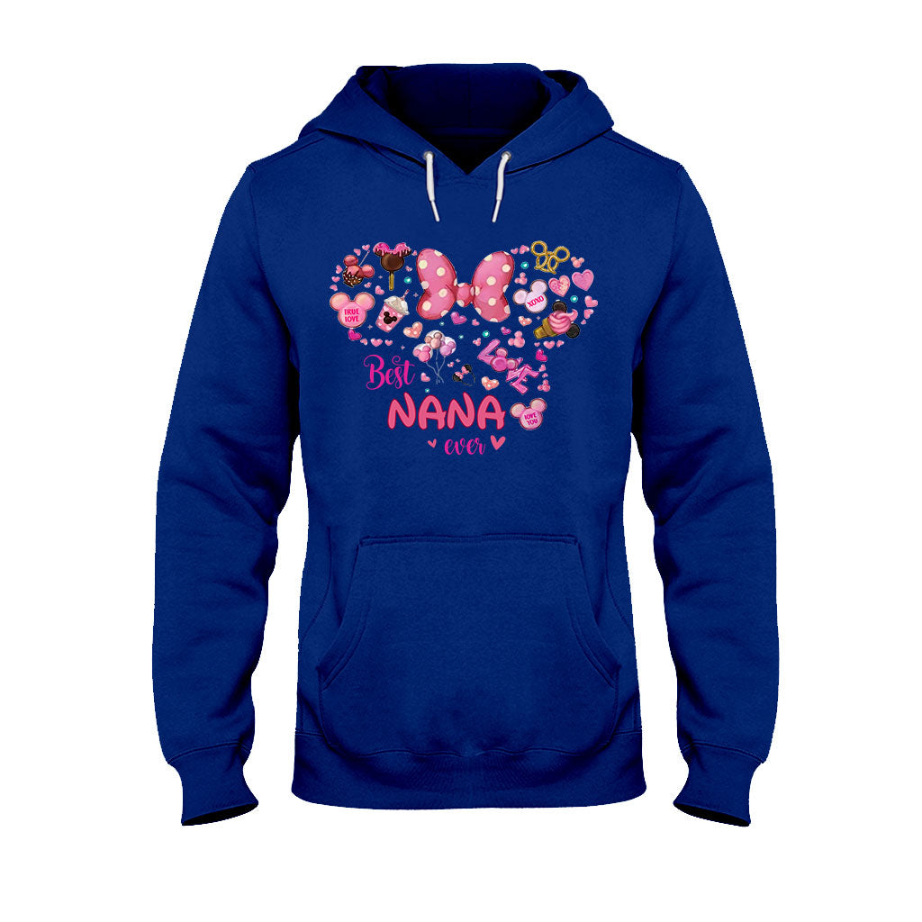 Personalized Best Nana Ever T-shirt & Hoodie Gift for Grandma T-shirt & Hoodie GradoCreations