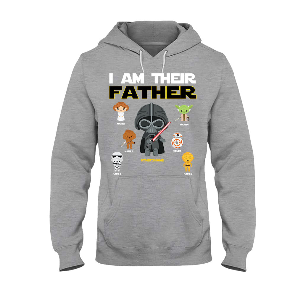 Personalized I Am Their Father T-Shirt & Hoodie Gift for Dad, Custom Name, Father's Day T-shirt & Hoodie GradoCreations