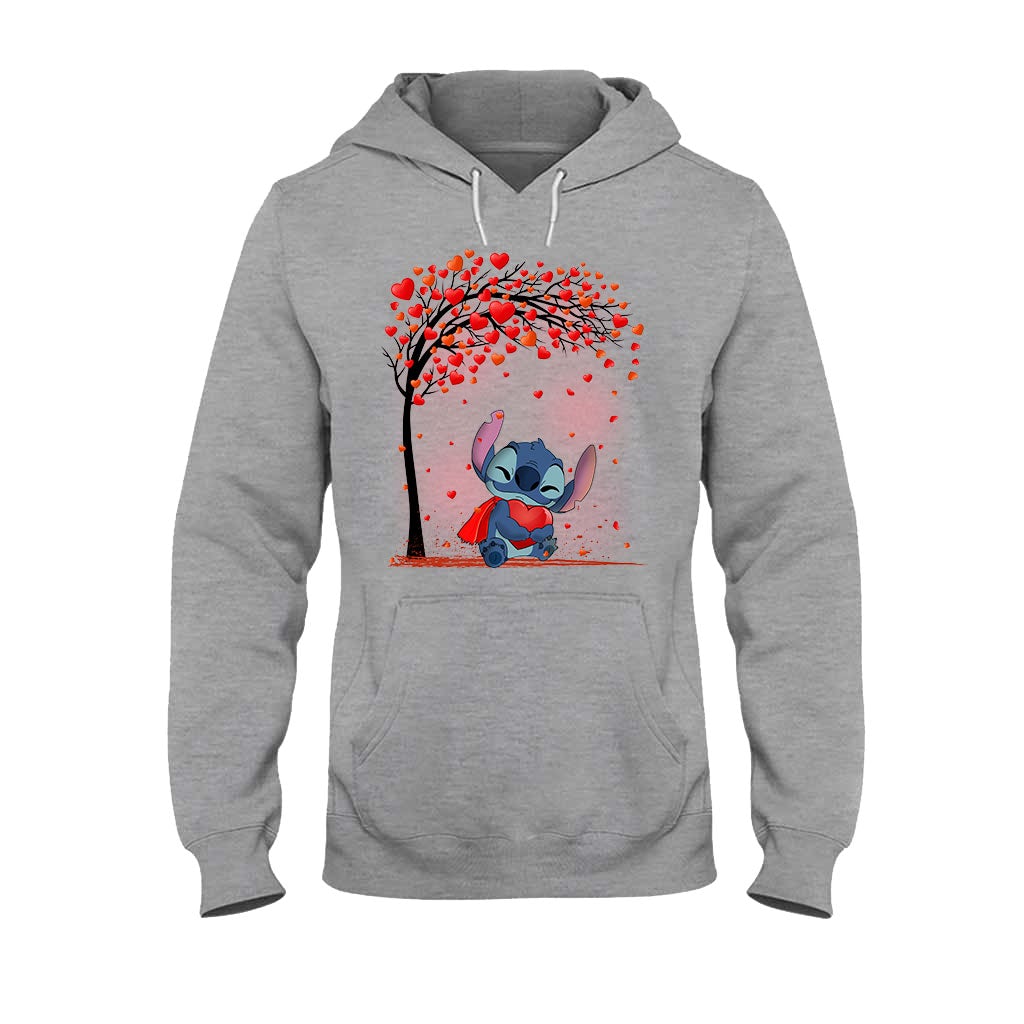 Personalized Couple T-shirt & Hoodie with Custom Names | Unique Romantic Gift T-shirt & Hoodie GradoCreations