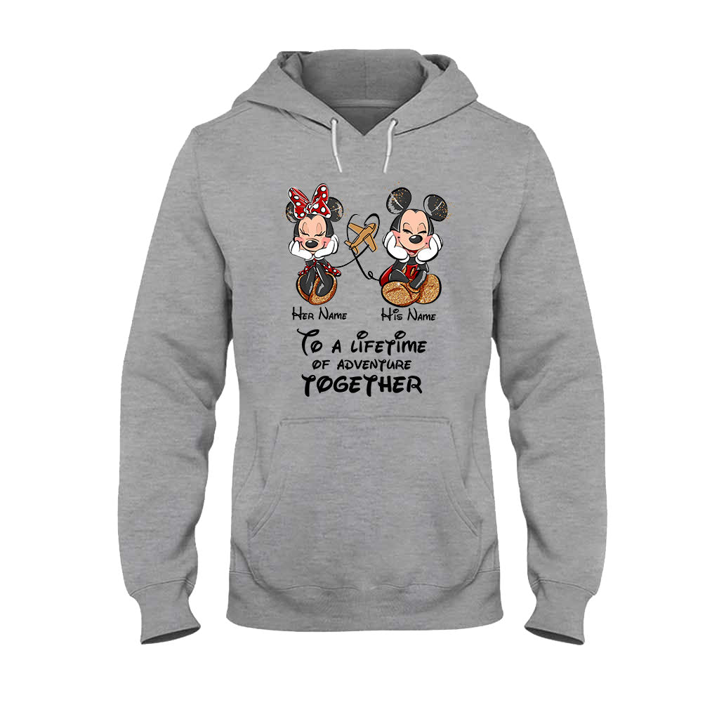 Personalized Disney Adventure T-shirt & Hoodie for Couples T-shirt & Hoodie GradoCreations