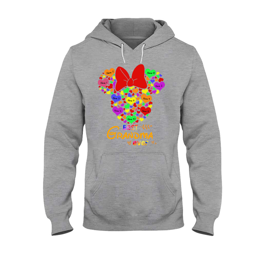Personalized Mother's Day T-Shirt & Hoodie Best Grandma Ever Gift T-shirt & Hoodie GradoCreations