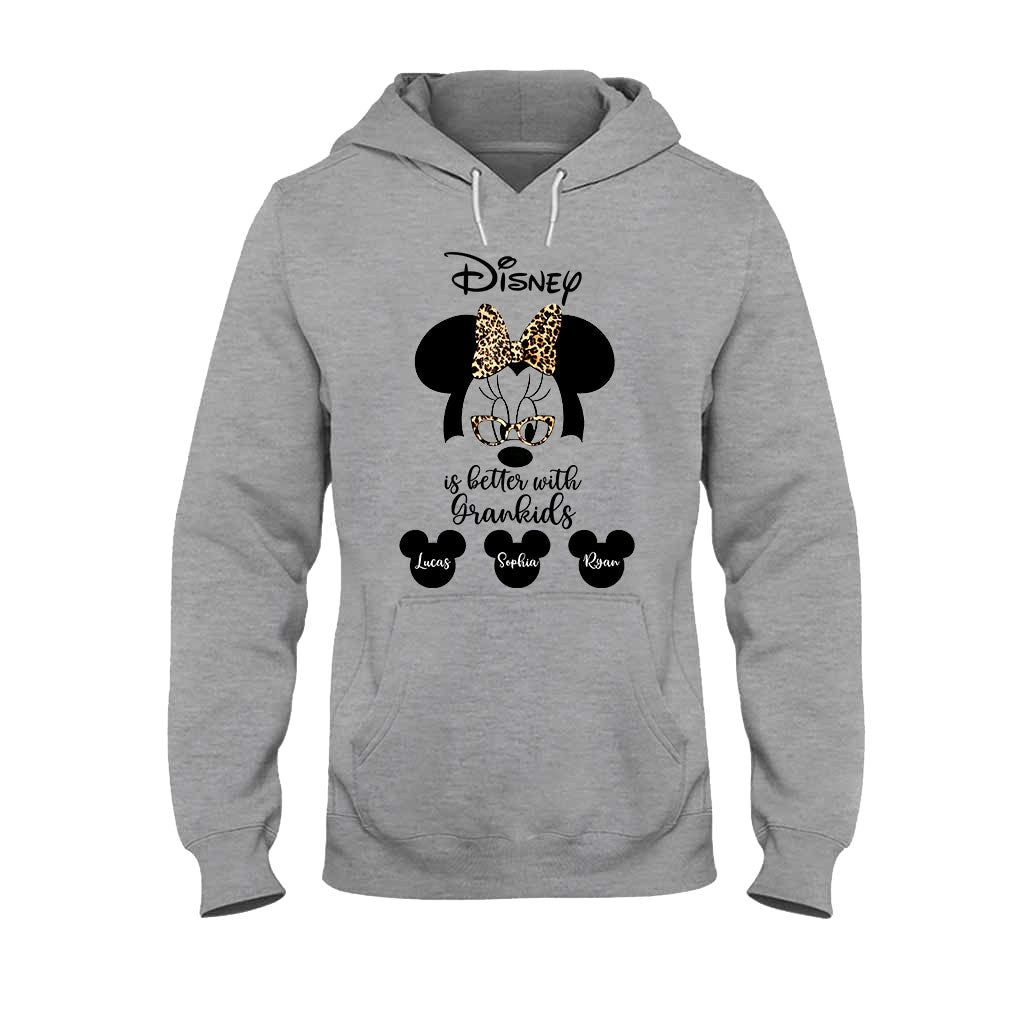 Personalized Disney Grandkids T-shirt & Hoodie Gift for Grandma T-shirt & Hoodie GradoCreations