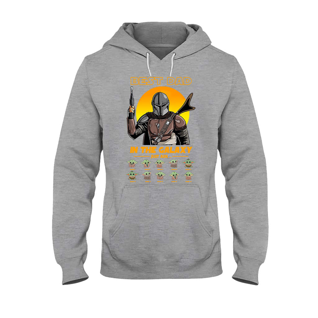 Personalized Best Dad In The Galaxy T-shirt & Hoodie Gift T-shirt & Hoodie GradoCreations