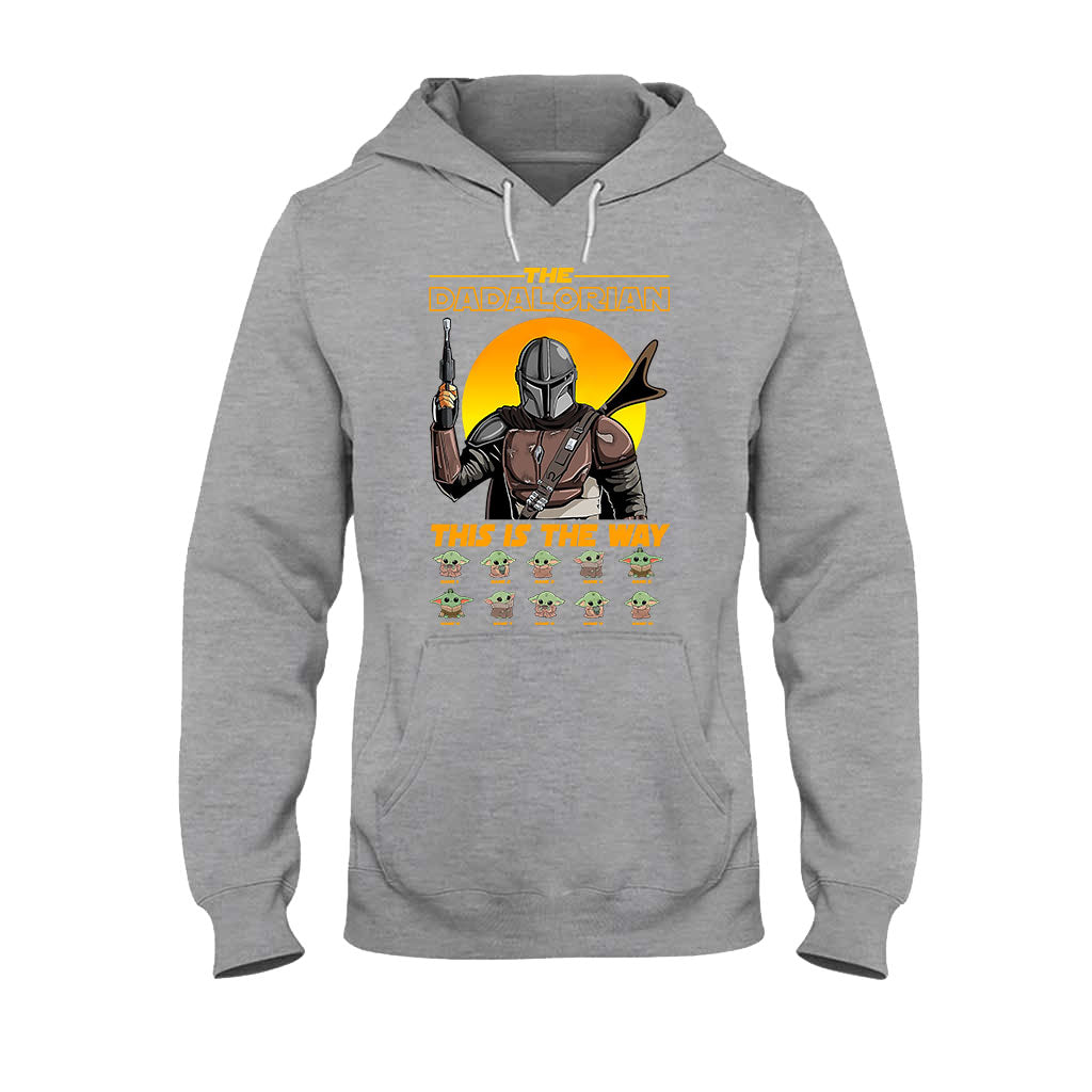 Personalized Dadalorian T-shirt & Hoodie Gift for Dad T-shirt & Hoodie GradoCreations