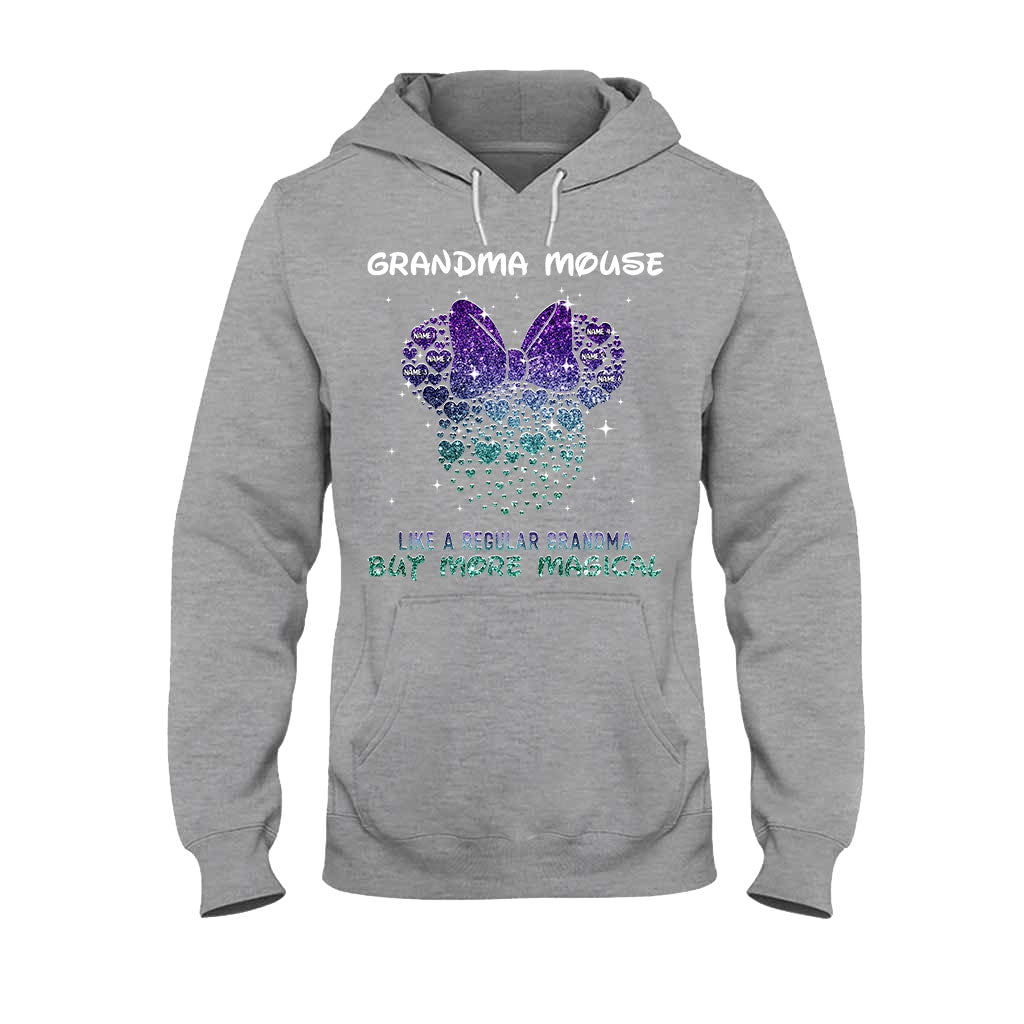 Personalized Grandma Mouse T-Shirt Hoodie Gift for Mother's Day T-shirt & Hoodie GradoCreations