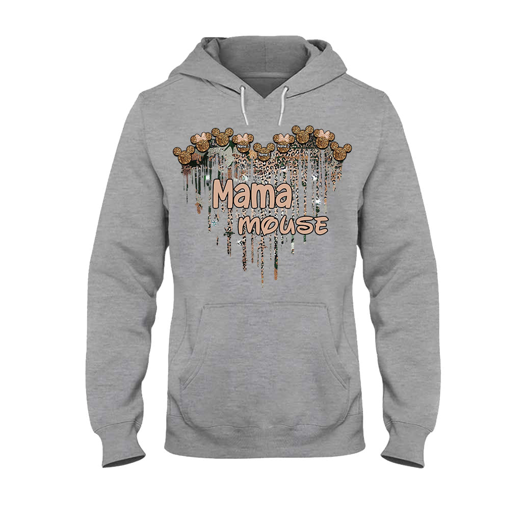 Personalized Mama Mouse T-Shirt & Hoodie Gift for Mom T-shirt & Hoodie GradoCreations