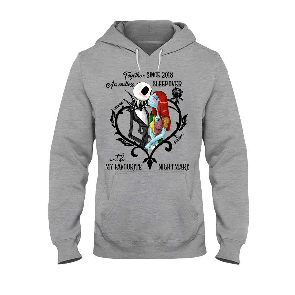Personalized Nightmare T-shirt and Hoodie Gift for Couples T-shirt & Hoodie GradoCreations