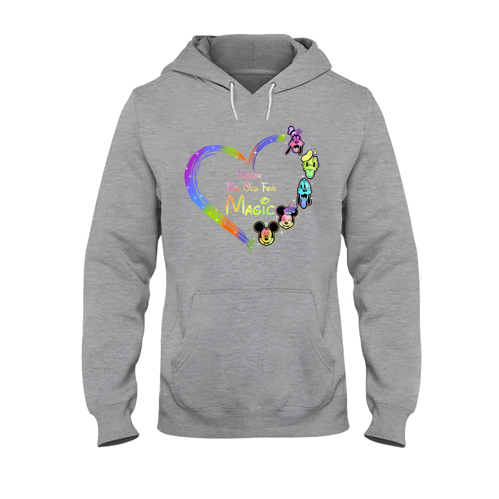 Personalized Never Too Old For Magic T-shirt & Hoodie Gift for All Ages T-shirt & Hoodie GradoCreations